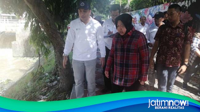 Bantaran Sungai Kali Jagir Akan Dipercantik Seperti Apa