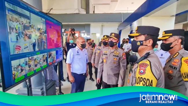 Irwasum Polri Sidak Stasiun Gubeng Surabaya