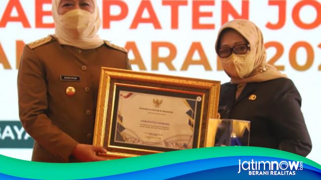 Pemkab Jombang Terima Penghargaan WTP 9 Kali Berturut Turut