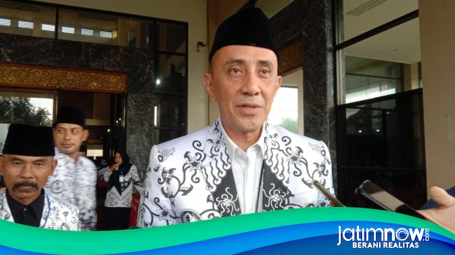 Peringatan HGN Pj Bupati Bangkalan Ingatkan Para Guru Netral Jelang