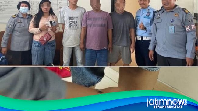 Diselipkan Kaos Kaki Perempuan Ini Coba Selundupkan 2 HP Ke Rutan Surabaya