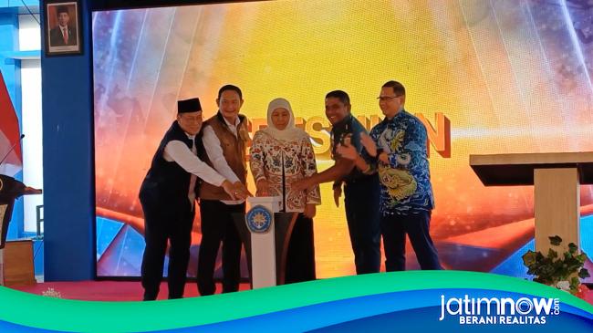 Gubernur Khofifah Resmikan Gedung Baru Smkn Maritim Lamongan