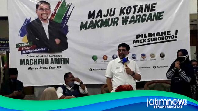 Warga Kalibutuh Bersatu Dukung Machfud Arifin Jadi Wali Kota Surabaya