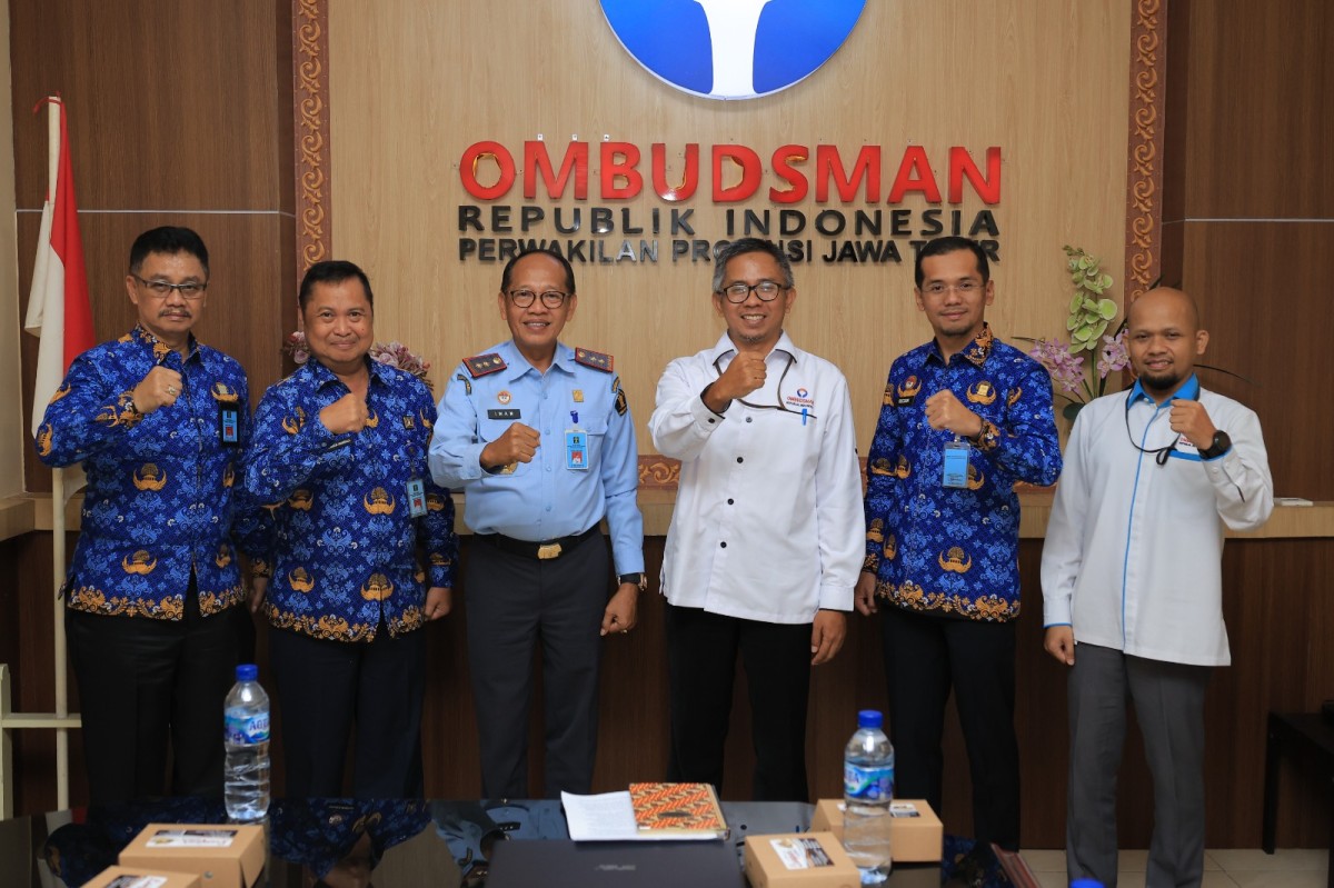 Kanwil Kemenkumham Jatim Gandeng Ombudsman Optimalkan Fungsi Pengawasan