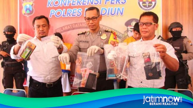 Polisi Bongkar Jaringan Pengedar Narkoba Dari Lapas Madiun