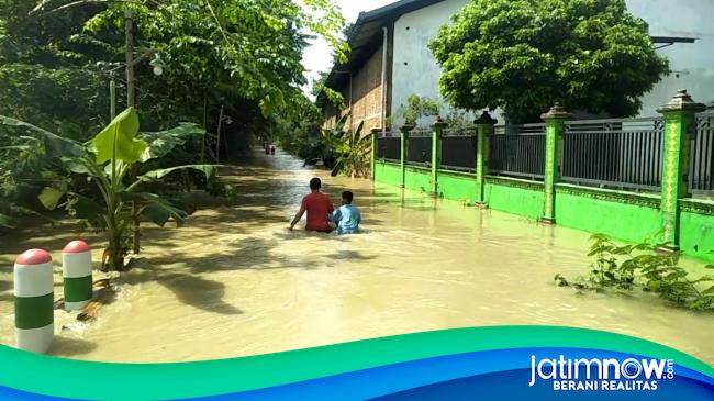 Kali Pacal Meluap Banjir Rendam 5 Desa Di Bojonegoro