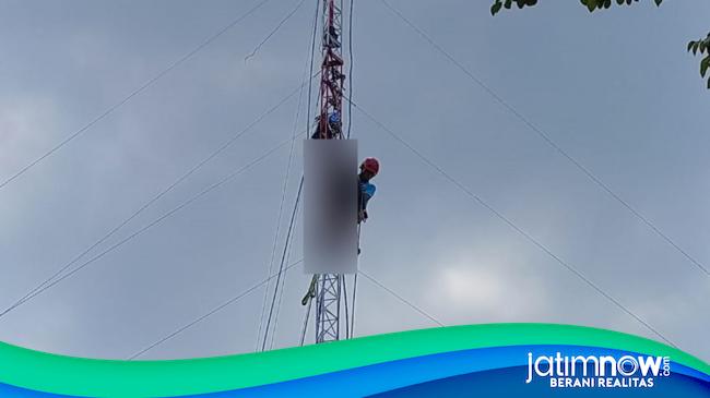 Teknisi Sidoarjo Tewas Di Ketinggian 10 Meter Saat Pasang Kabel Orari