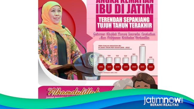 Angka Kematian Ibu Dan Bayi Di Jatim Turun Signifikan