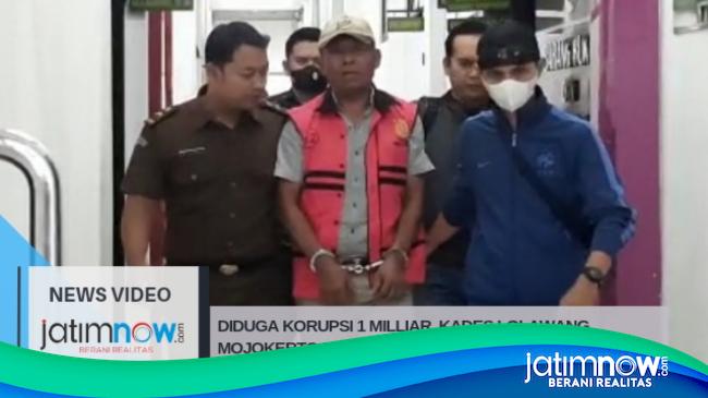 Diduga Korupsi 1 Milliar Kades Lolawang Mojokerto Ditahan Kejati Jatim