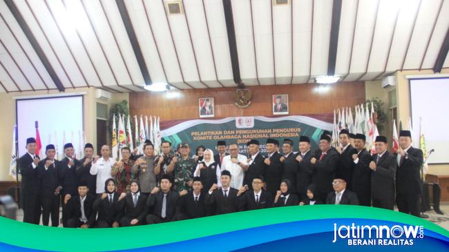 Pengurus KONI Bojonegoro Resmi Dikukuhkan, Ini Pesan Bupati