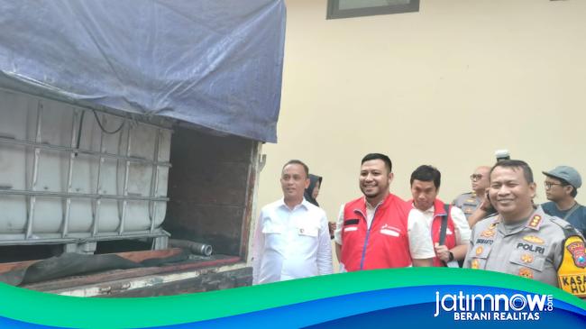 Modifikasi Truk Muat Liter Solar Di Sidoarjo Sopir Dan Kernet Diringkus Polda Jatim