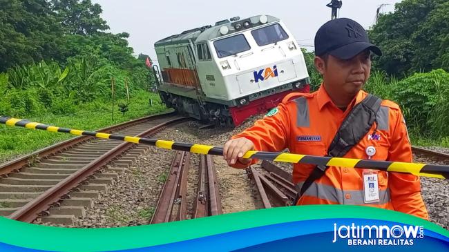 KA Pandalungan Anjlok Di Stasiun Tanggulangin Sidoarjo, Ini Info Lengkapnya