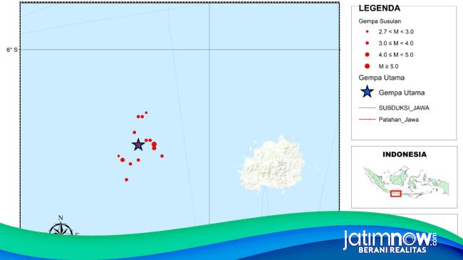 Ini Penjelasan Bmkg Soal Gempa Di Perairan Tuban