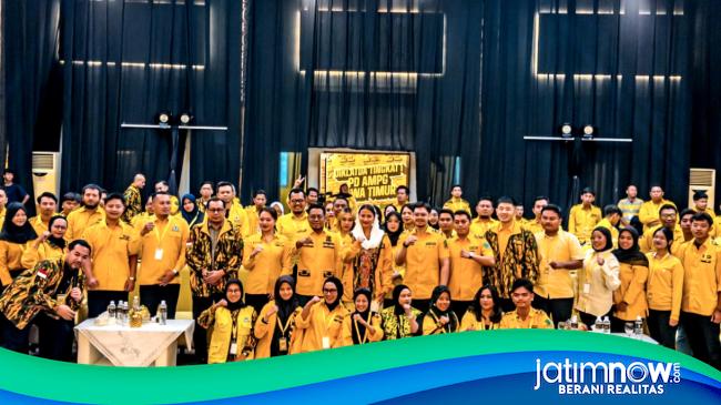 AMPG Jatim Jadi Mesin Regenerasi Golkar Menuju Pemilu 2029