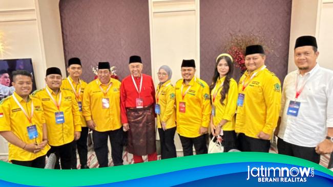 Dua Kader Muda AMPG Jatim Perluas Jejaring Politik di Malaysia