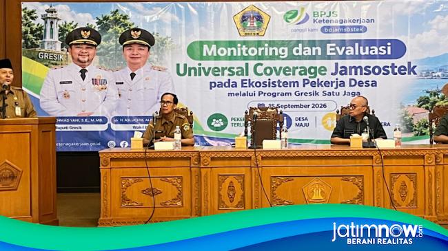 BPJS Ketenagakerjaan dan Pemkab Gresik Perkuat Perlindungan Pekerja hingga Desa