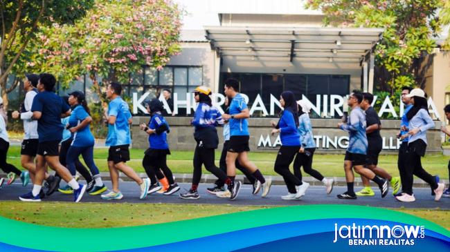 Ratusan Pelari Sidoarjo Ramaikan Pocari Virtual Run 2026 di Kahuripan