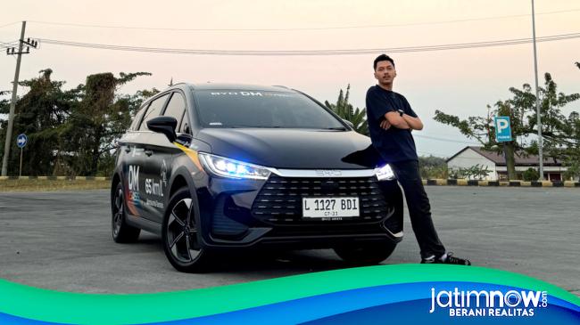 Influencer Otomotif Ternama Asal Surabaya Fikri Firmansyah Sukses Buktikan Ketangguhan BYD M6 DM
