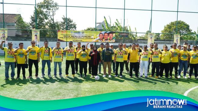 Golkar Tundukkan PKB 3-2 di Laga Pembuka Bahlil Mini Soccer Zona Madiun Raya