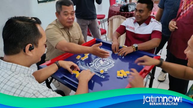 Ratusan Atlet Ikuti Open Turnamen Domino Orado di Trenggalek