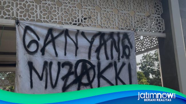 Ancaman Mahasiswa UINSA pada Demo Hari Kedua
