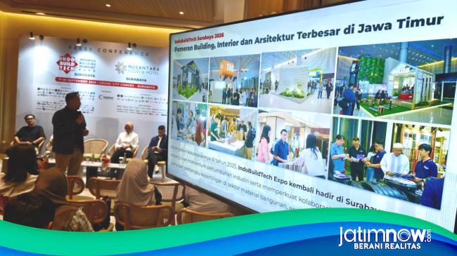 IndoBuildTech Surabaya 2026 Buka Akses Inovasi Material Bangunan