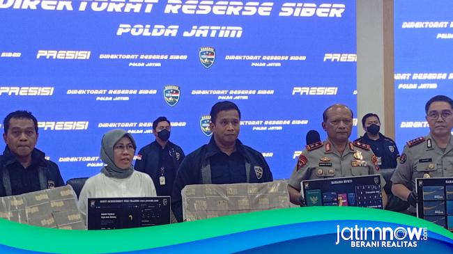 Polda Jatim Bongkar Scam Investasi Kripto Jaringan Internasional, Transaksi Tembus Rp3 T
