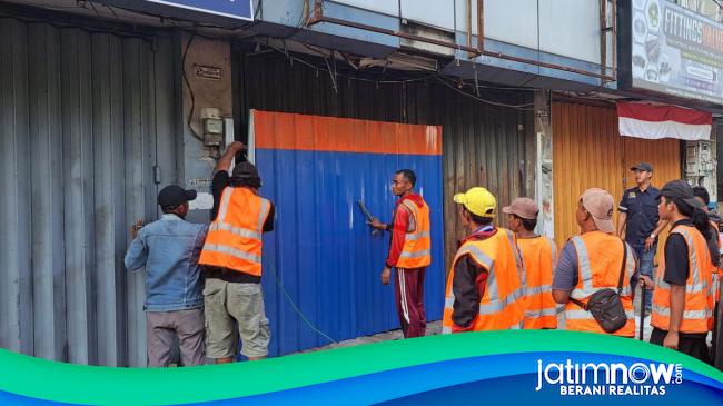 KAI Daop 8 Sita Aset Ruko Miliaran Rupiah di Jalan Semarang Surabaya