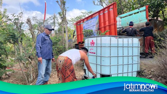 Kekeringan Melanda Malang, PTPN I Kirim 3.000 Liter Air per Hari