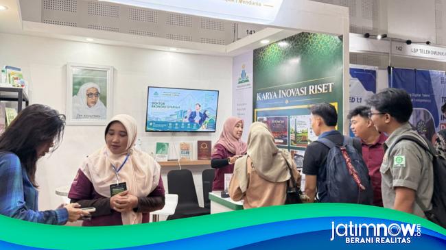 Booth Pascasarjana UIN KHAS Jember Tarik 815 Pengunjung IPRE 2025 di Jakarta