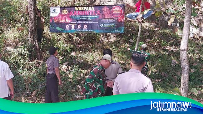 Patroli Gabungan Sisir Hutan di Ponorogo, Ingatkan Warga Ancaman Karhutla
