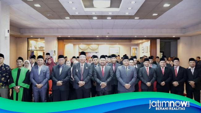 Gus Yani Lantik 25 Pejabat Pemkab Gresik, Fokus Pelayanan Publik dan Pilkades