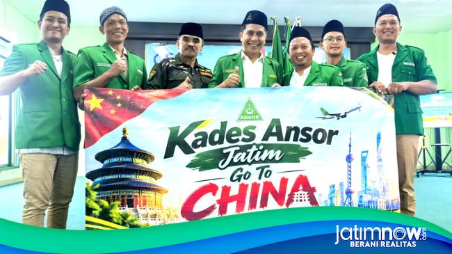 Ansor Jatim Kirim Tiga Kepala Desa Pemenang Inovasi Agro ke Tiongkok