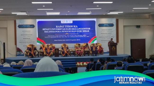 UNIDA Gontor Tambah 4 Profesor, Rektor Bidik Panen Guru Besar untuk Buka S3