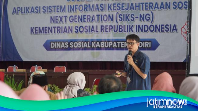 Percepat Perbaikan Desil, Dinsos Kediri Bekali Operator Desa Teknis Aplikasi SIKS-NG