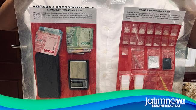 Kurir Sabu di Gresik Dibayar Rp25 Ribu Sekali Ranjau, Polisi Ungkap Jaringannya