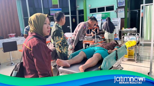 Tabrakan Beruntun di Jalan A.A. Maramis Probolinggo, 5 Pemotor Terluka