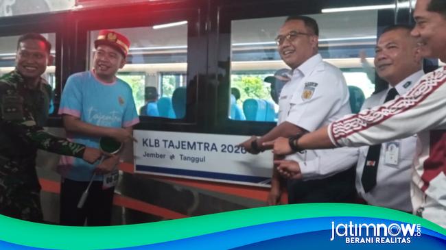 Daop 9 Jember Siapkan 8 Gerbong Angkut Peserta Tajemtra 2026, Ini Harapan Bupati