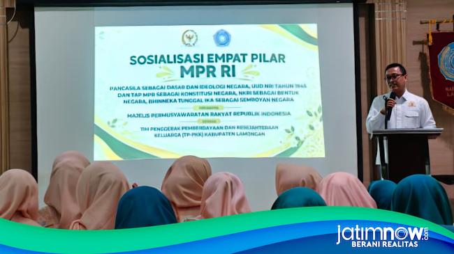 Ahmad Labib Ajak Kader PKK Lamongan Tanamkan Nilai Pancasila dari Keluarga