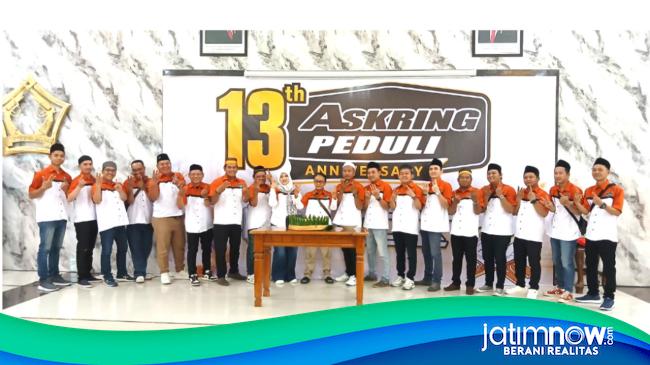 Rayakan Usia 13 Tahun, Askring Peduli Rangkul Ratusan Anak Yatim Surabaya-Sidoarjo