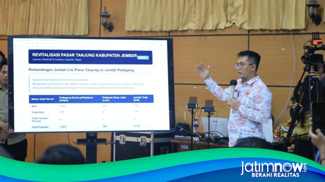 Penataan Pasar Tanjung, Pemkab Jember Diskusi Terbuka Bersama Pedagang