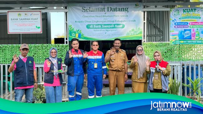 Pertamina Ubah Gudang Sampah Gresik Jadi Fasilitas Layak Demi Cegah Karhutla
