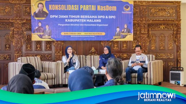 Konsolidasi NasDem Jatim di Malang Raya Targetkan Sejumlah Hal Ini