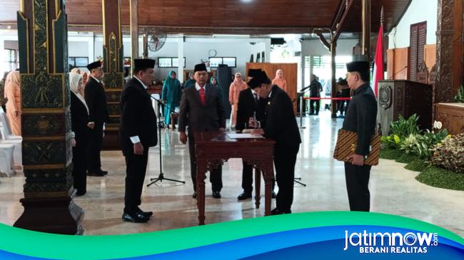 Plt Bupati Tulungagung Lantik 21 Pejabat Tinggi Pratama, Ini Daftarnya