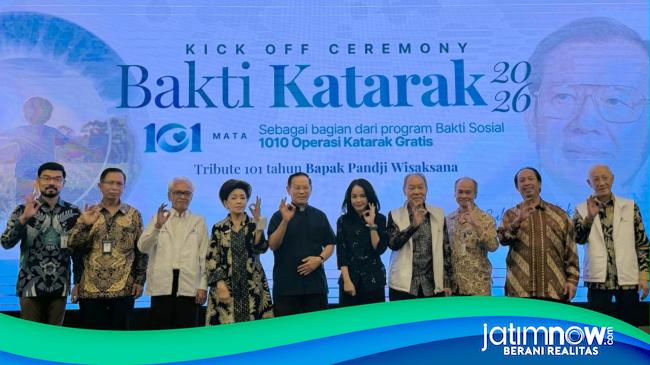 JEC Eye Hospitals dan Gerakan Matahati Dekatkan Operasi Katarak Gratis di Jatim
