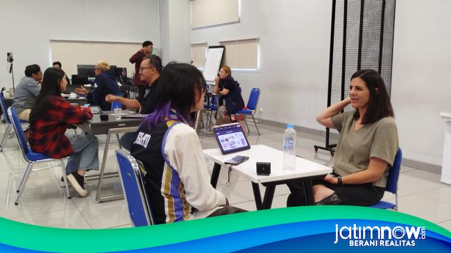 Praktisi Industri Kreatif Amerika Tularkan Trik Untuk Animator di Malang