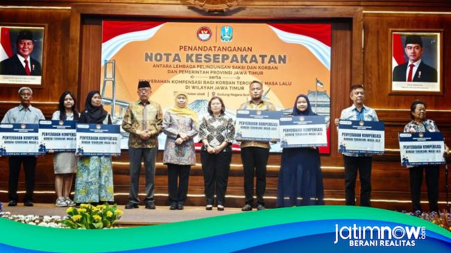 LPSK Serahkan Rp1,225 Miliar Kompensasi Korban Bom Surabaya