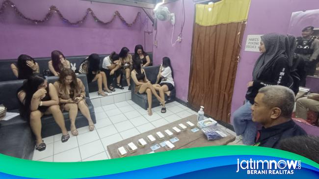 Polres Kediri Sisir Dua Kafe Karaoke di Kras, Satu Orang Diduga Positif Narkoba