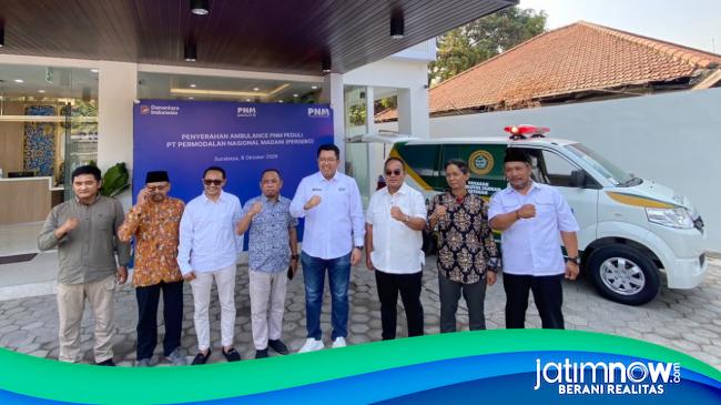 PNM Peduli Serahkan Ambulans Medis Lengkap bagi Warga Sidoarjo