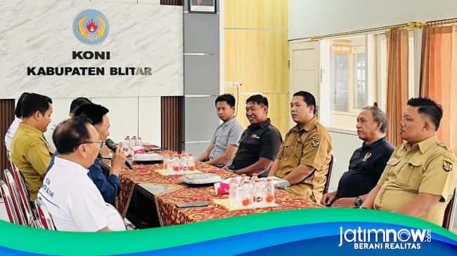 KONI Kota Kediri Ajak Blitar Jadi Penyangga Tuan Rumah Porprov Jatim 2029